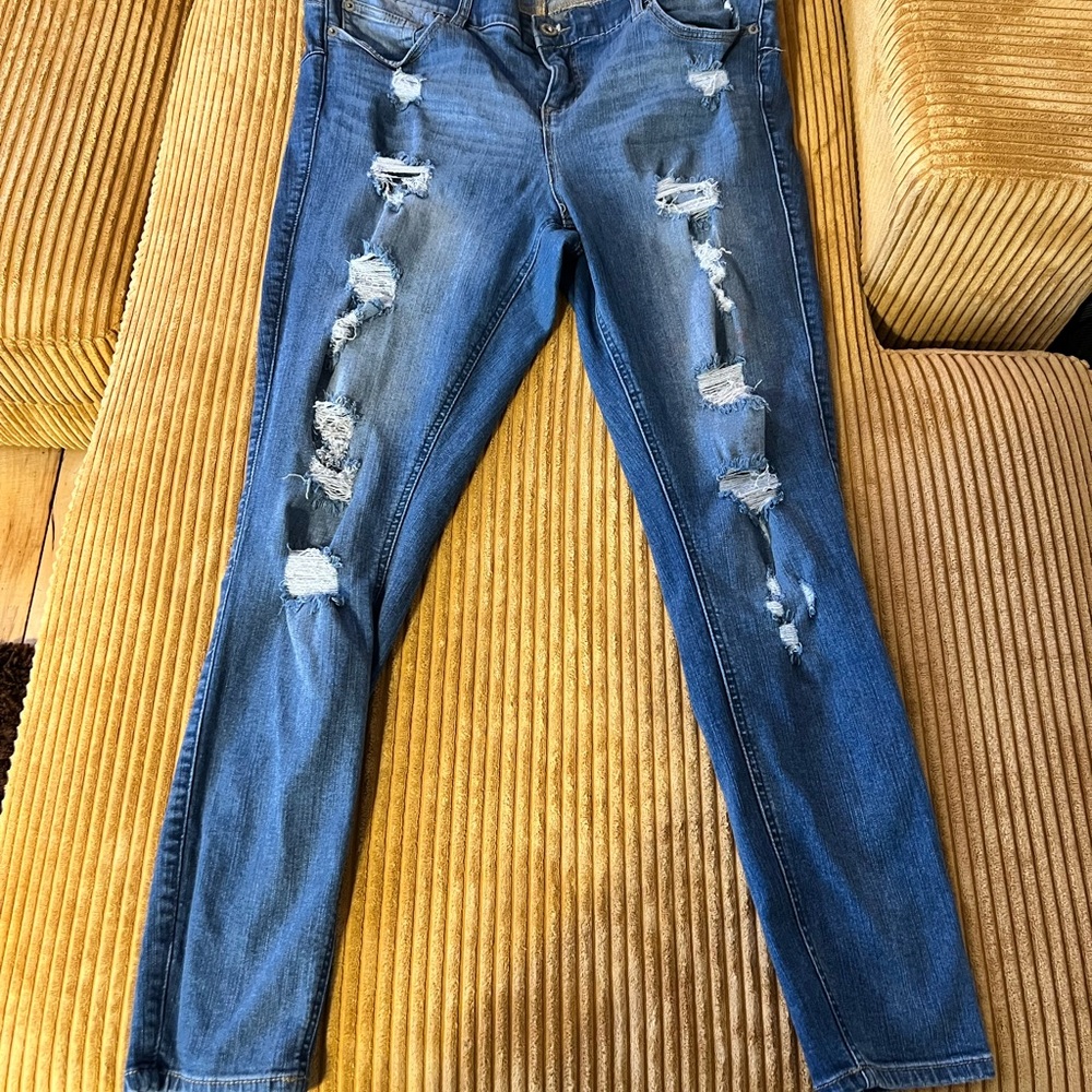 TORRID Bombshell Skinny Jean Size 16R Light Blue